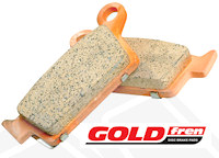 Honda CR85 Rear Brake Pads Gold Fren 