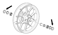 Aprilia RS125 Rear Wheel Oil Seal 2006-2014