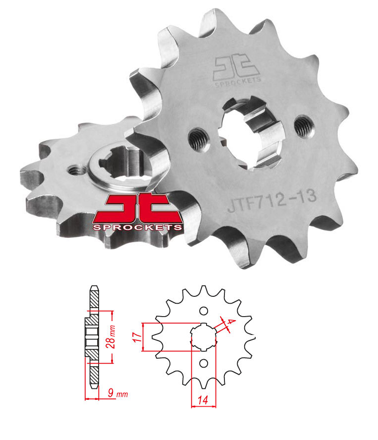 Aprilia RS4-125 Front Sprocket