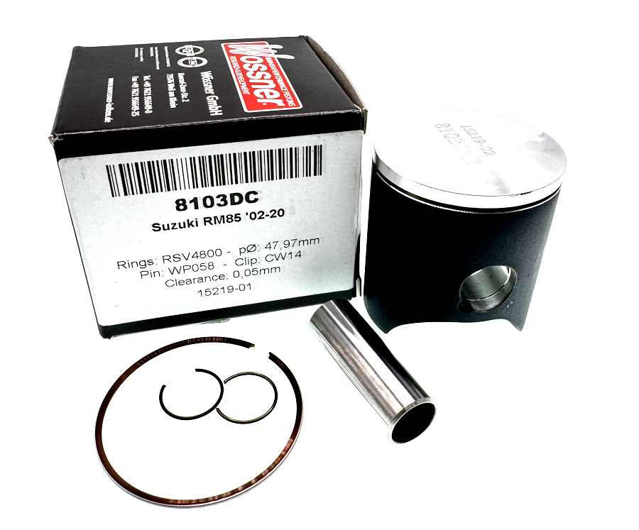 Suzuki RM85 Wossner Piston Kit 