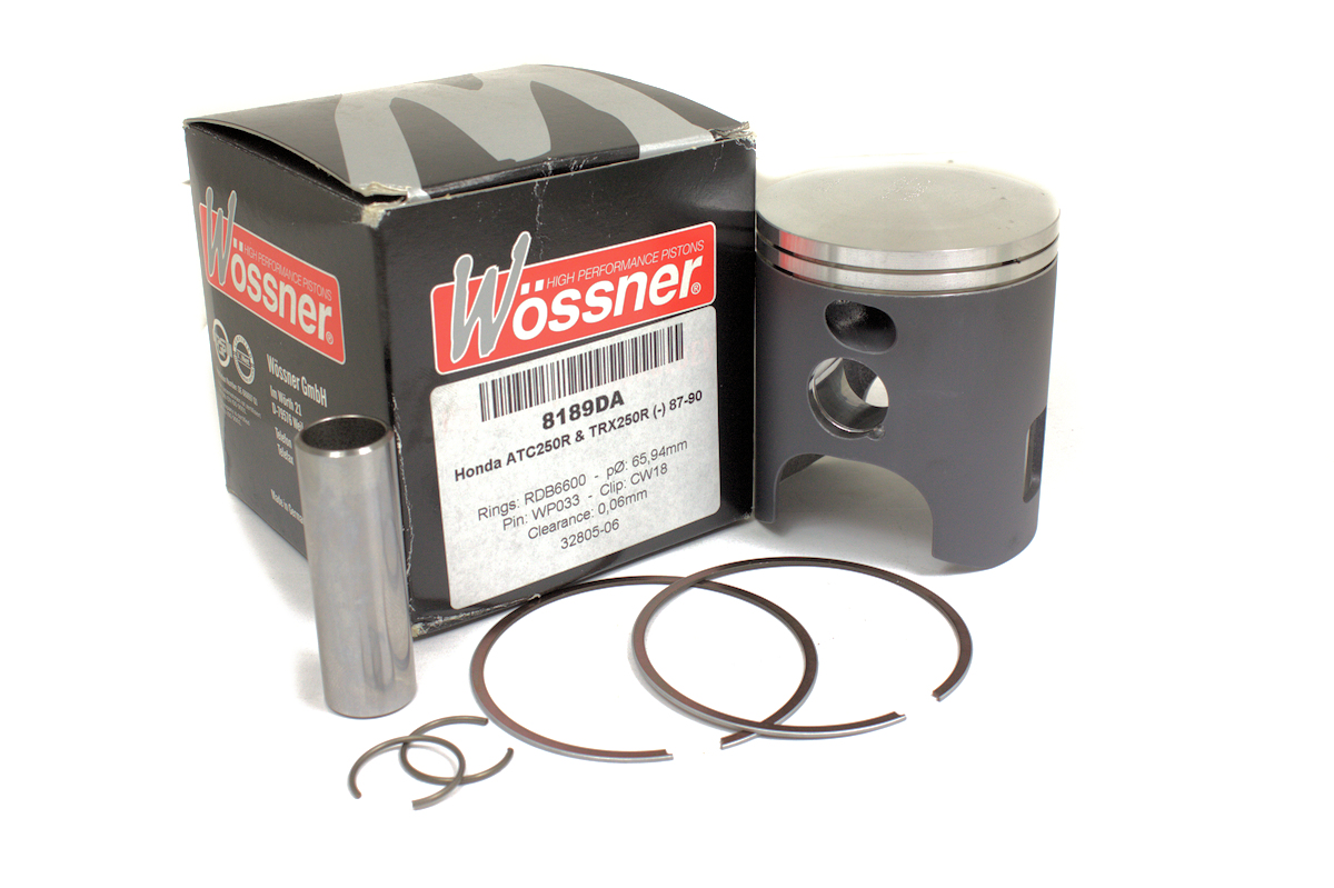 Honda TRX 250R Piston Kit Wossner 